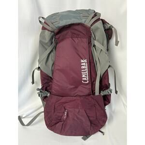 Camelbak Vista FT Backpack Maroon Gray Large Camping Hiking Outdoor
